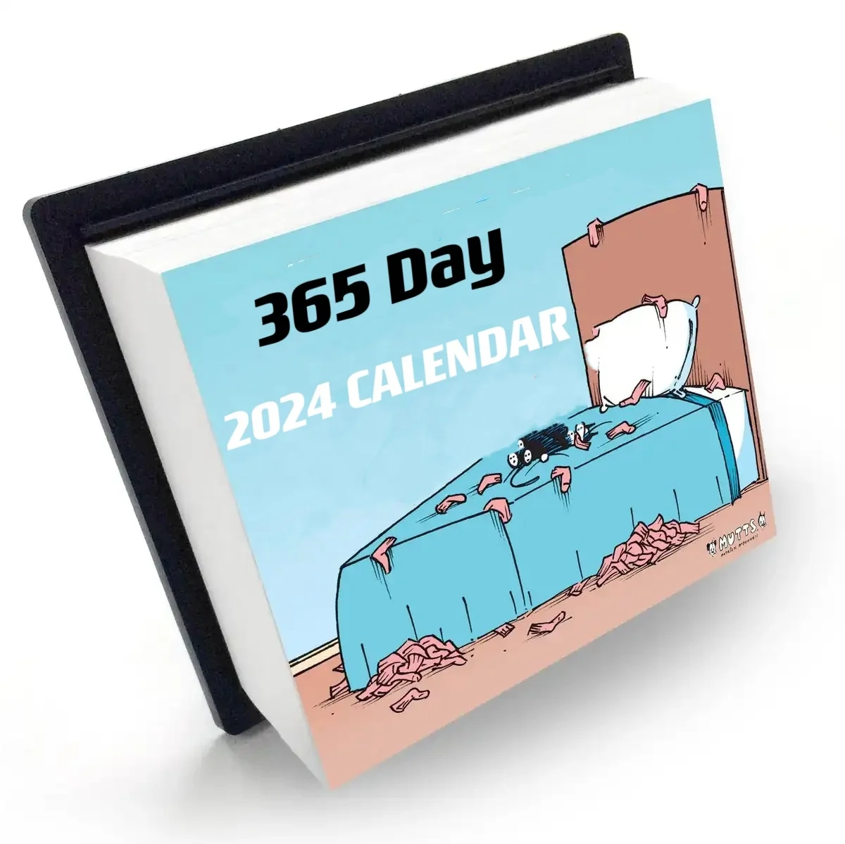 Cheap Custom Printing 365 Page A Day Desk Calendars Stand Up Tear Off