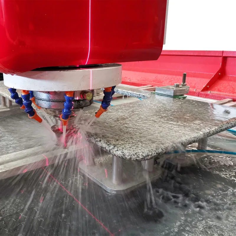 HUALONG Stone Countertop Processing Center CNC Sink Hole Cutout Cutting Machine for Quartz Marble Granite Cutting Polishing