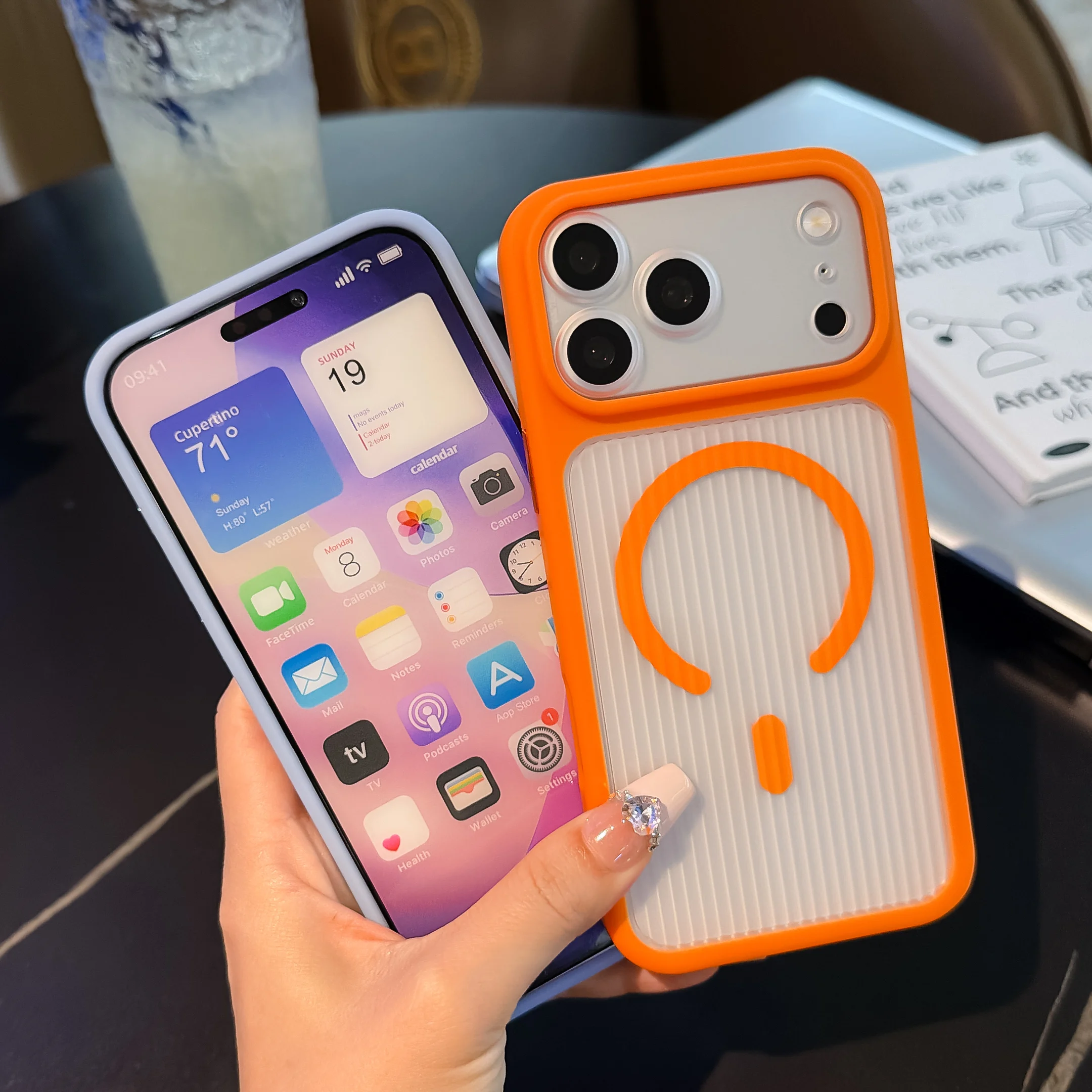 Luxury Matte Shockproof Case for Vivo IQOO Neo 10 5G and Z10 Turbo