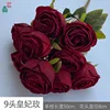Rose Impériale à 9 têtes ZYJ Rouge