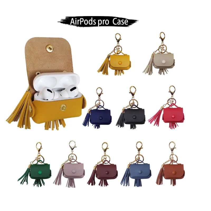 Совместимый защитный чехол для AirPods Pro с пользовательским логотипом наушников 3