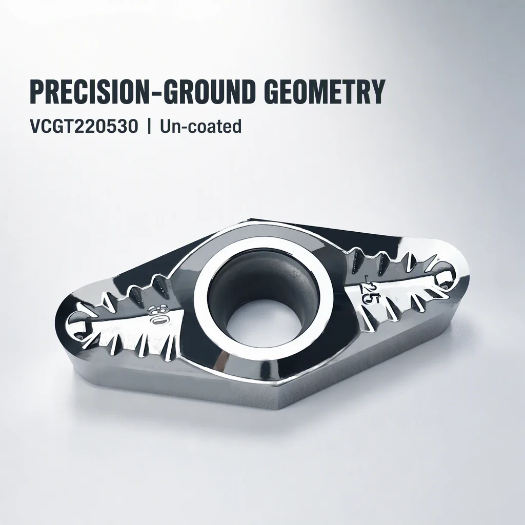 Aluminum Alloy Car Wheel Insert CNC Lathe Turning Tools R3 Carbide Milling Cutter VCGT220530 Square Shape OEM Customizable