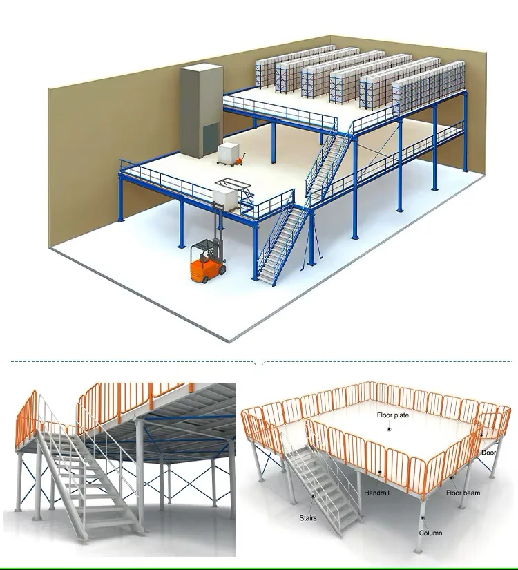 Industrial Racking Warehouse Stairs Storage Racks Shelves Steel ...