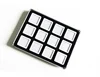 Blanc12pcsStyle de couverture rabattable