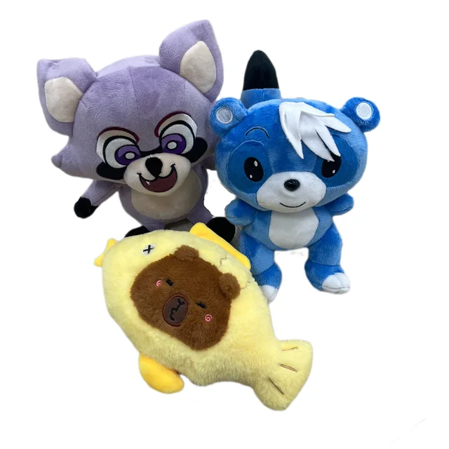 OEM Personalized Kawaii Cartoon Design Super Soft Polyester PP Cotton Filled Stuffed Animal Plush Toy for Birthday/Party Favors
