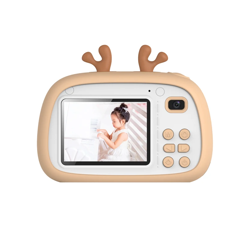 Детская камера с экраном 2,4 дюйма, цифровая мини-камера, игрушка, электронная камера с таймером для съемки, игрушка, фотография