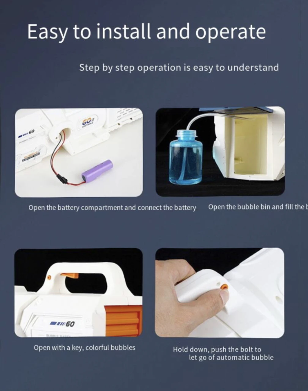 2023 новинка машина для приготовления пузырей на 60 отверстий автоматическое устройство игрушки детей игры открытом воздухе