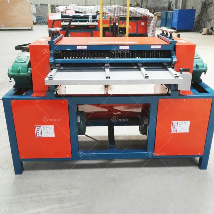 Scrap Radiator Fan Cooling Fan Separating Recycling Crushing Machine