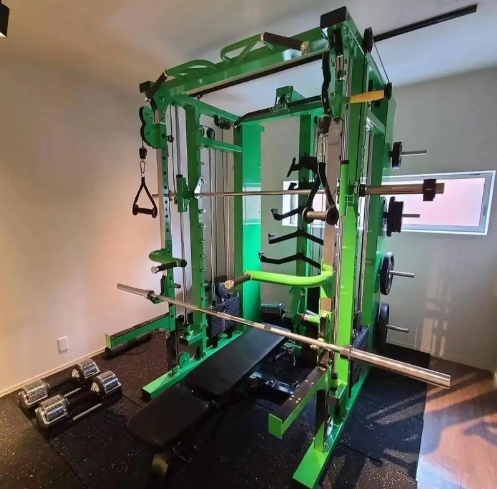 売れ筋スミスマシンS122スクワットラックケーブルクロスオーバーパワー