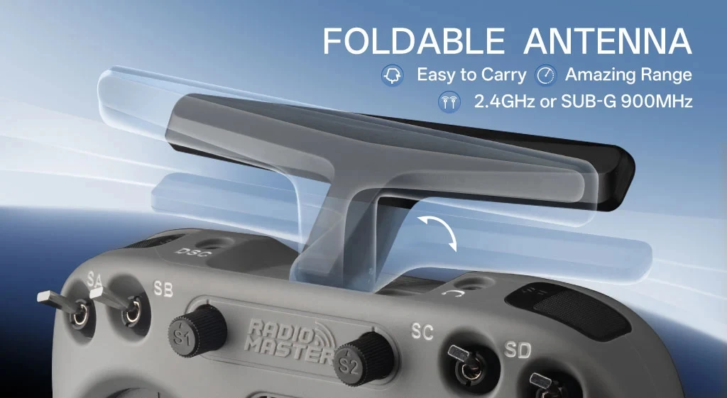 Radiomaster TX15 Radio Controller V5.0 Hall Sensor Gimbals (ELRS / M2) Remote Control 8