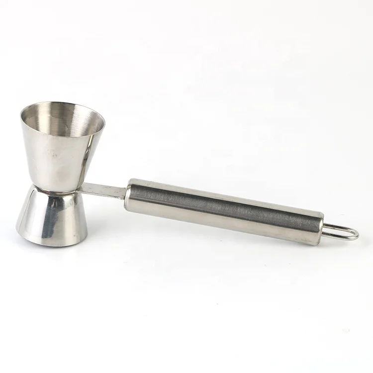 20 мл/40 мл нержавеющая сталь двойной Jigger винный с ручкой мерная