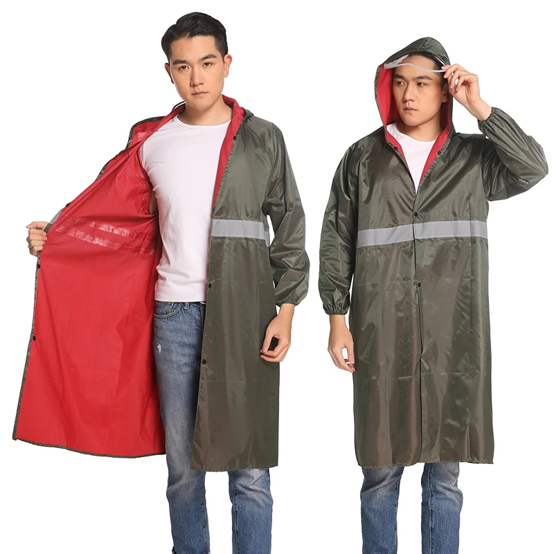 Fashion Waterproof Poncho Adult Rain 