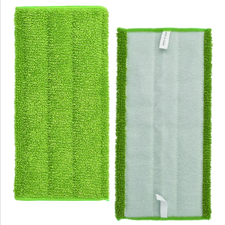 Reusable Floor Mop Pads - Swiffer Wet Jet Compatible Refills 2 Pack -  Machine Washable, 12-inch Microfiber Mop Swiffer Wet Pads - Eco-Friendly