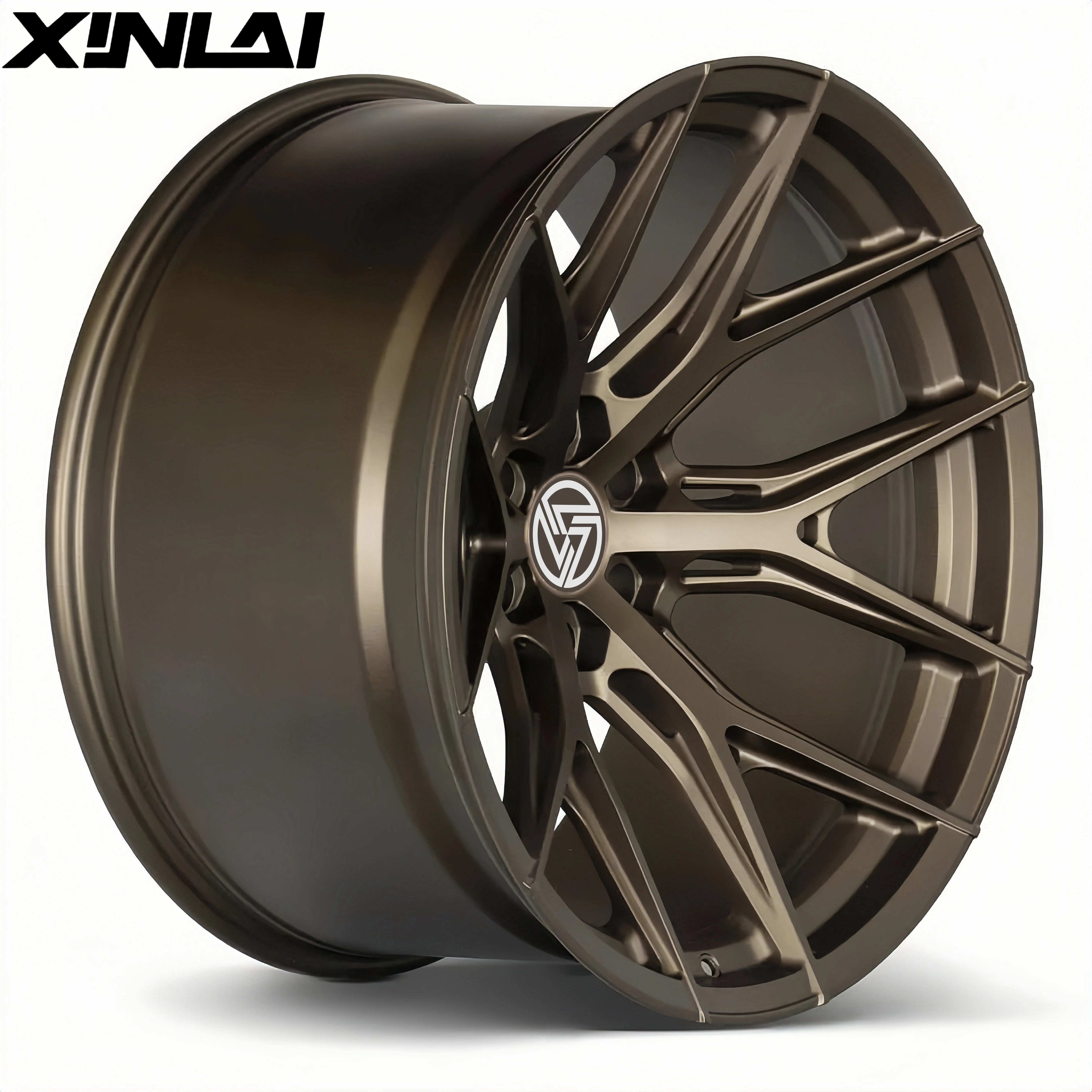 XINLAI Custom Super Deep Concave Matte Spokes Aluminum Alloy 6X139.7 6X135 6X114.3Forged Wheels Racing Car for SUV - Image 4