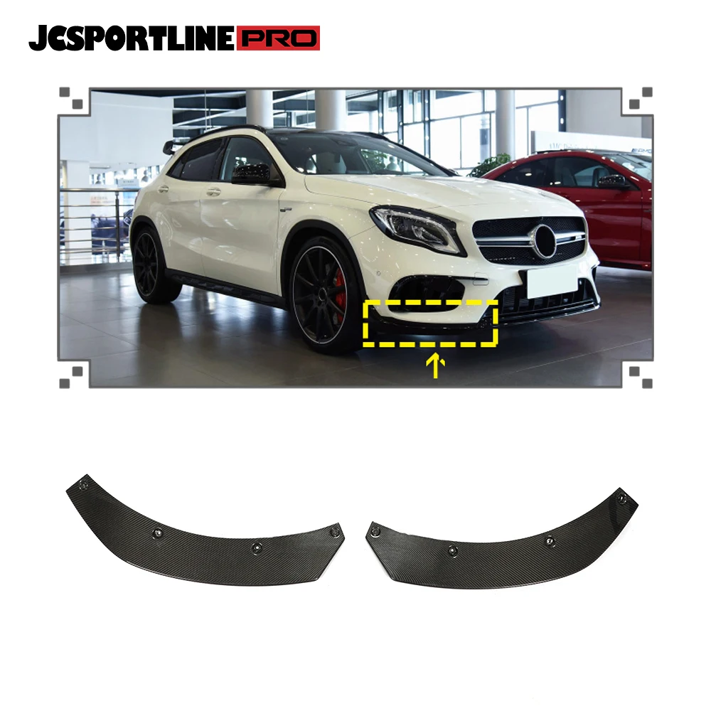 Wholesale Carbon Fiber Front Bumper Splitter Fins Canard for