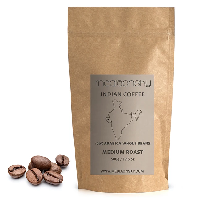 500g 100 Pure Coffee Beans Arabica Roasted Whole Bean Coffee India Mediaonsky Cafe Buy Coffee Beans Coffee Roast Arabica Green Coffee Beans Product On Alibaba Com
