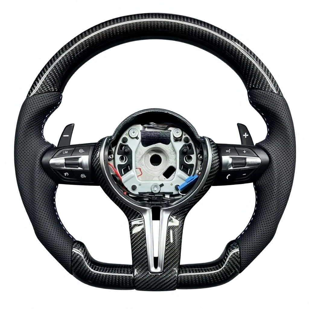 carbon-fiber-flat-bottom-steering-wheel-bmw-series-x-m-1