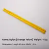 Bacchette in nylon arancione giallo