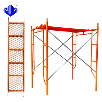 H-frame manufacturers direct site construction of steel pipe portal scaffolding factory