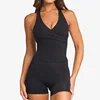 Pantaloncini gilet neri
