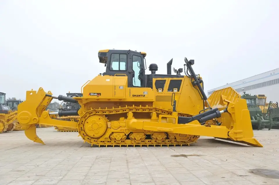 Высокоэффективный гусеничный бульдозер SHANTUI 2025 460 л.с. DH46-C3 насоса Cummins Bosch Rexroth новый строительный подшипник двигателя