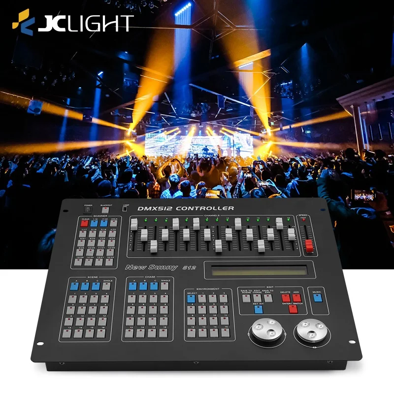 New Sunny 512 DMX Lighting Controller with Flight Case - Durable