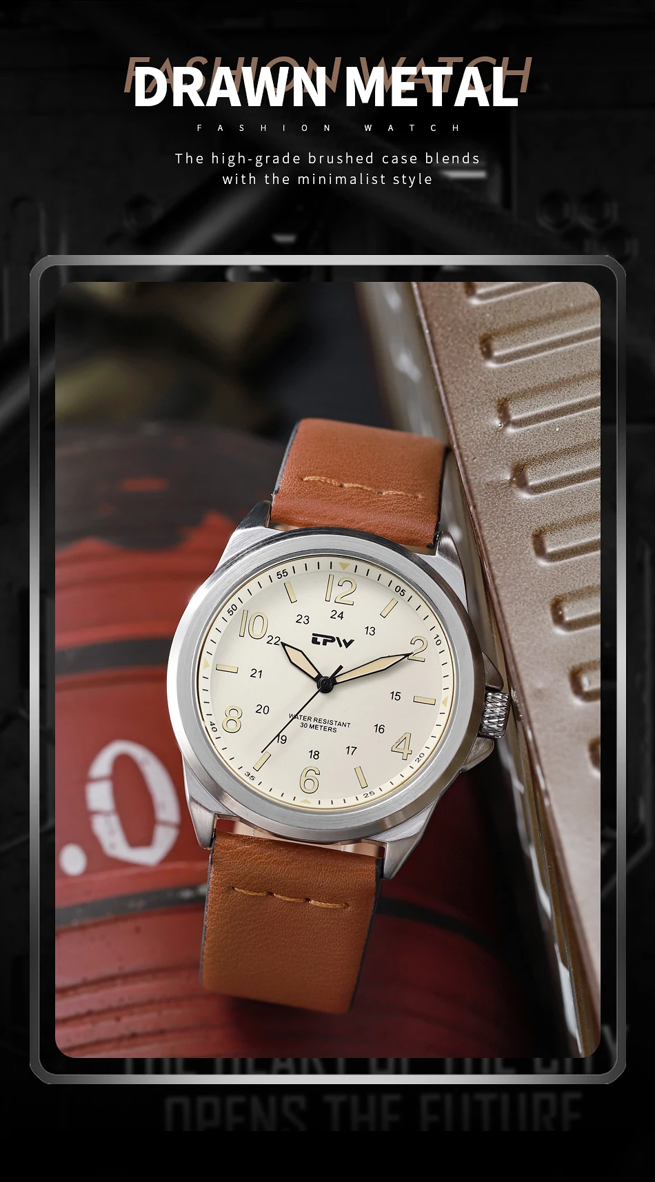 Shop Our Wholesale 42mm Luxury Men's Watch - Custom Analog