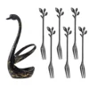 black swan base with 6 fork