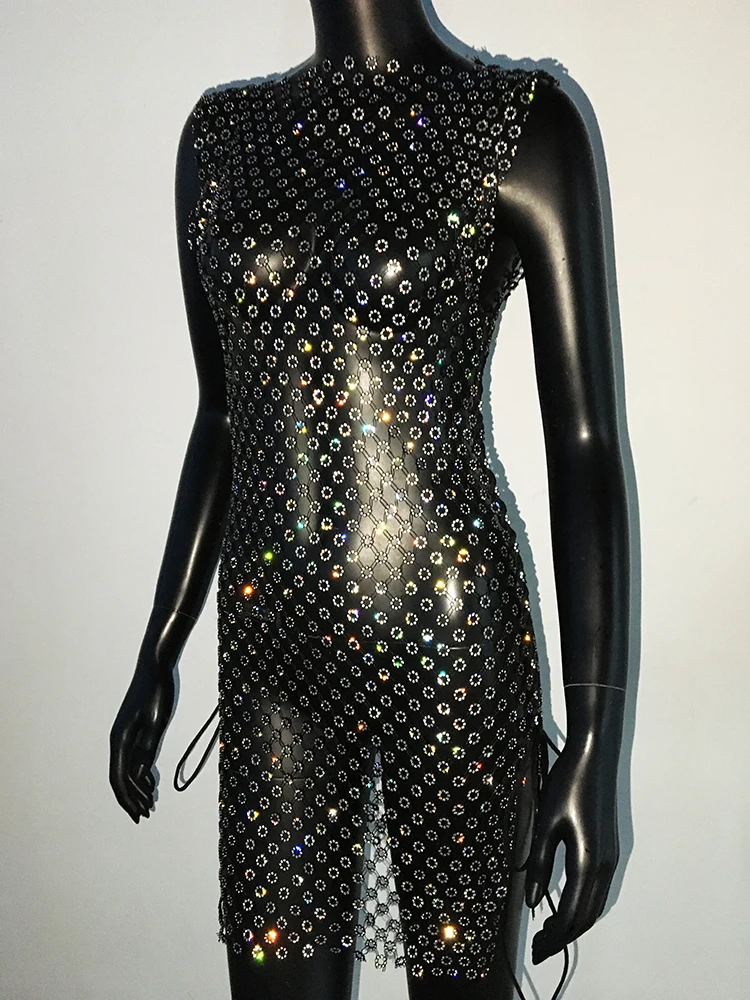 navy blue sparkle dress Sparkle Ombre Tulle Ethereal A-line Navy Dress AC5015 Navy / 8