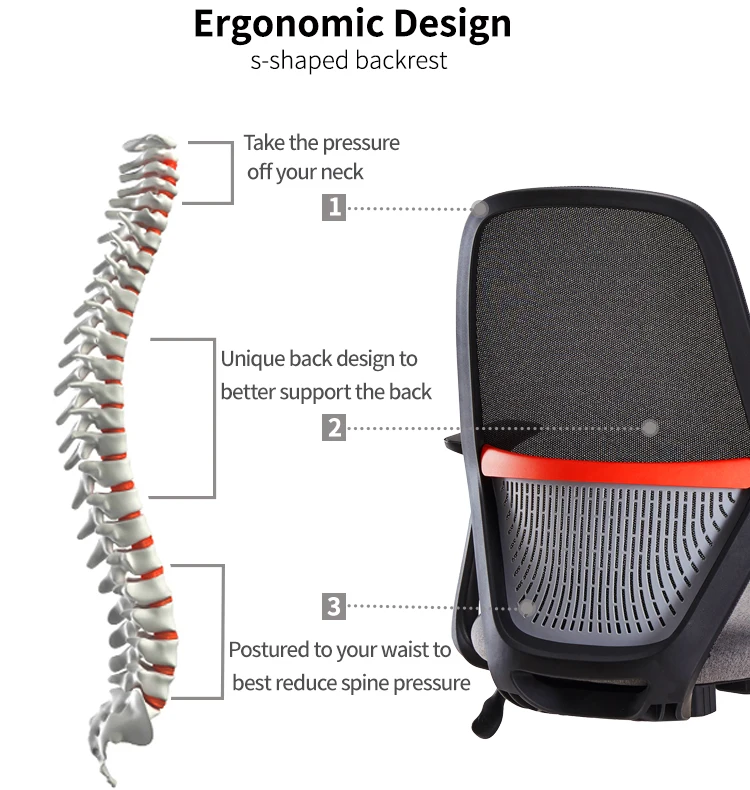 Mid Back Work Chair factory