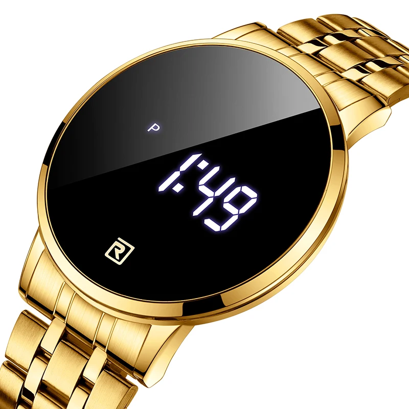 Reward Fashion Modern Alloy Touch Screen Digital Watches Led Top