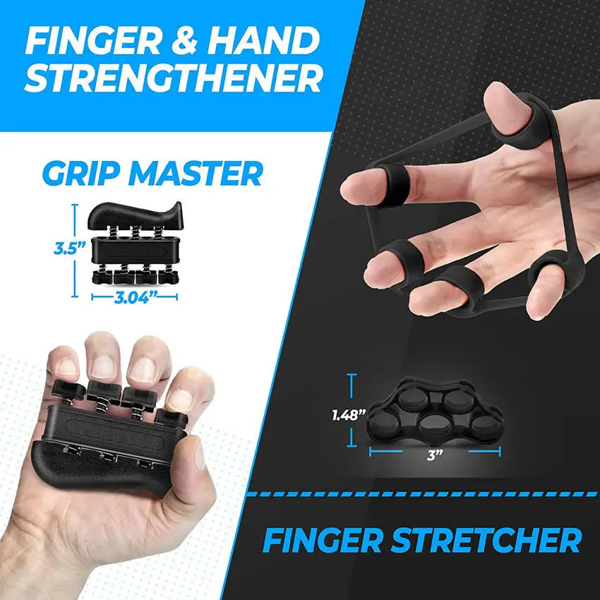 Hand Gripper Set Strength Trainer Counting Forearm Strengthener Workout ...