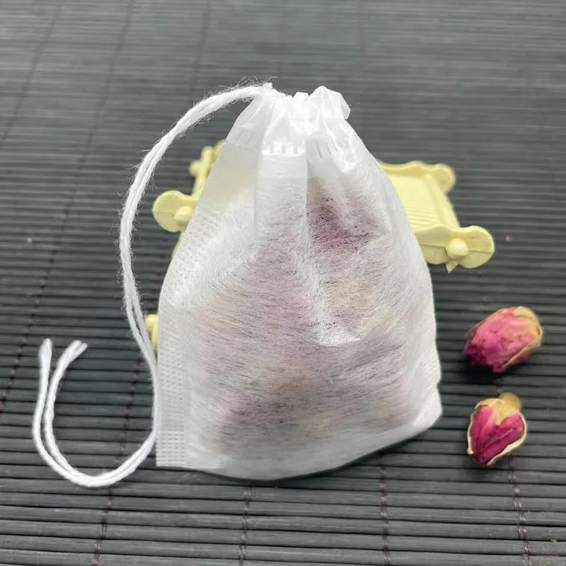 Filter Bags Disposable Natural Empty Tea Bag For Loose Leaf Herbs Teas