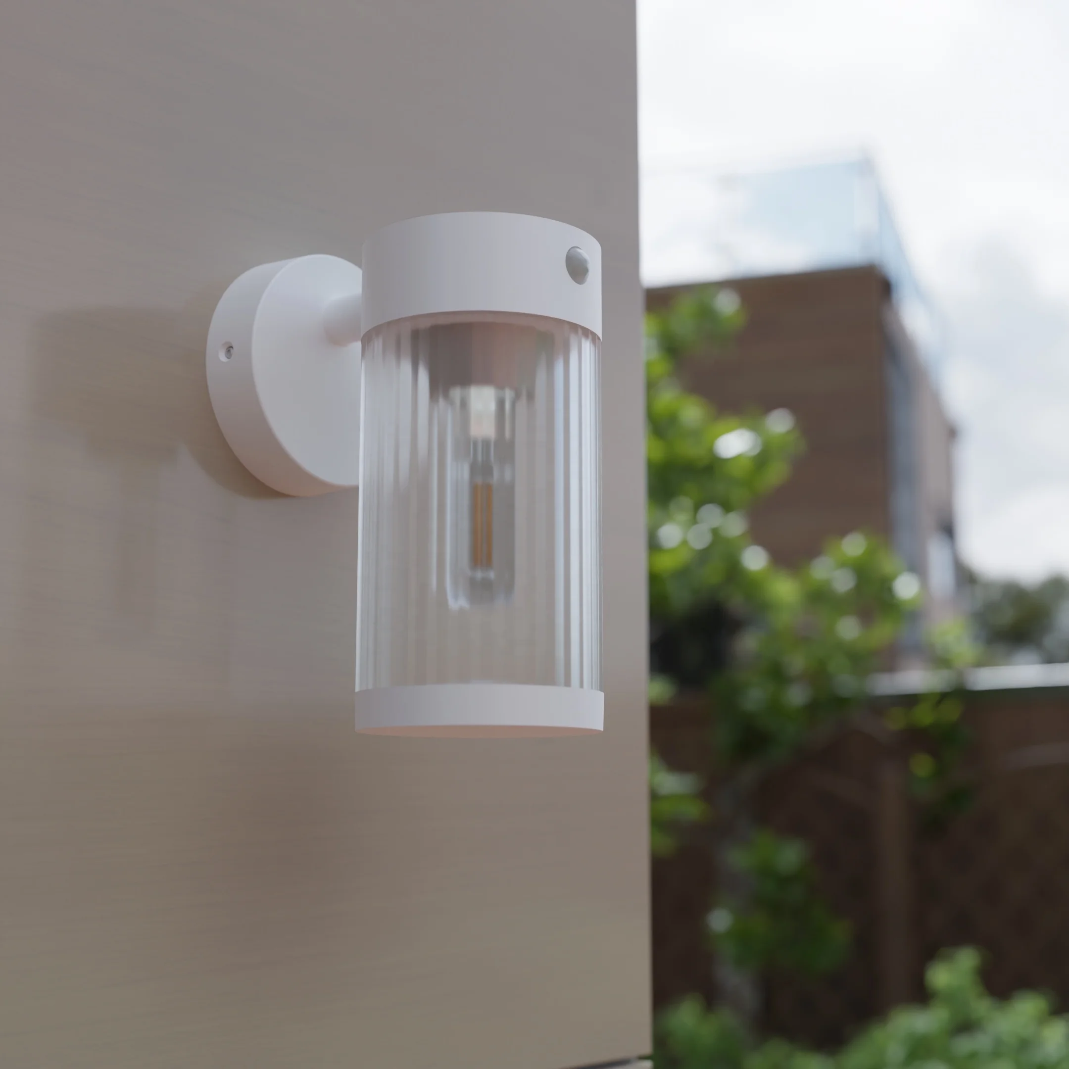 Solar Wall Lanterns Outdoor with 3 Modes, Dusk to Dawn Motion Sensor LED Lights IP64