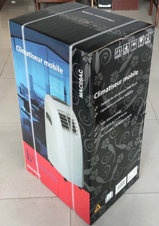 4 in 1 Cooling Heating Dehumidifying Fan Small 12000 Btu Mini Mobile Type Portable air Conditioner