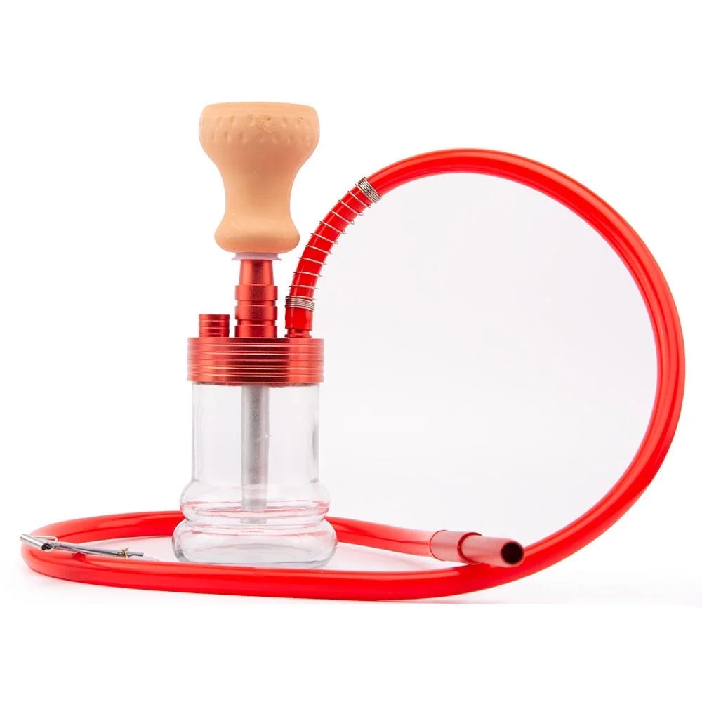 new nargile plastic glass mini hookah