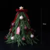 Arbre DIY série rouge 35 cm avec lumière