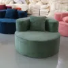 Verde erba: colore velluto a coste K604-18