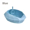 (Nouveau bleu) Petite litière pour chat Diamond