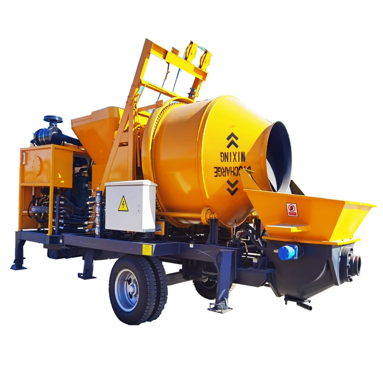 Concrete Mixer Pump Diesel Concrete Mixer Machine Concrete Pump