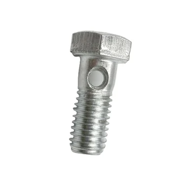 Zinc Galvanized Hex Head Bolts with Hole for Cotter Pin - OEM