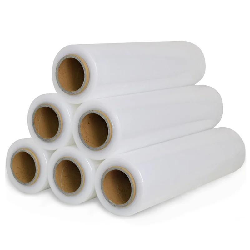 Hot Sell Factory Stretch Film Wrap Plastic Film High Stick Puncture Resistance Wrap Film