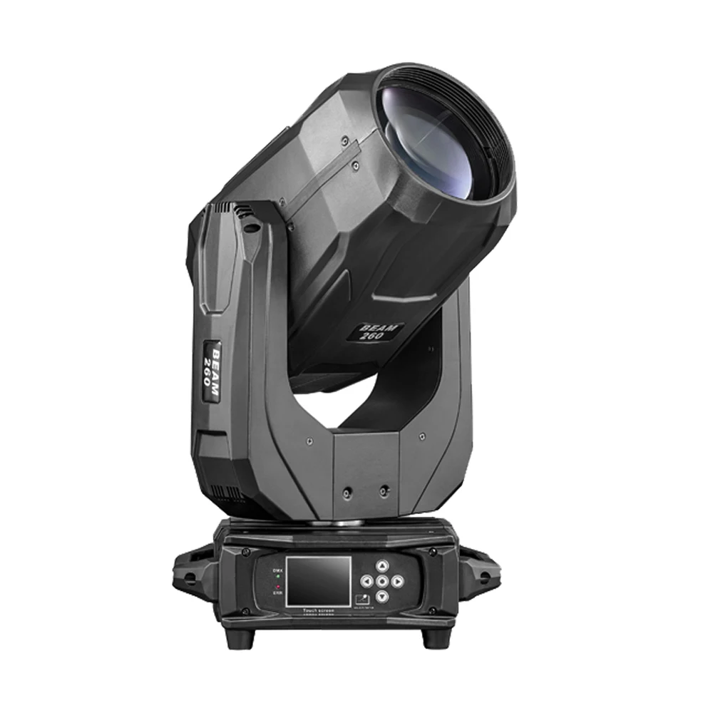 High Quality Moving Beam Light Sharpy Beam 9R 260W Stage Disco Coloful Moving Head Light With Two Prisms Rainbow Effect