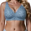 Blue Leopard Print