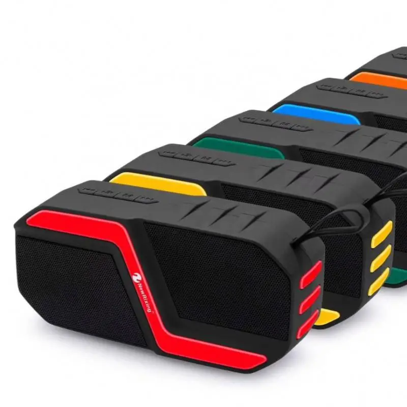 New Rixing NR5019 Support USB TF CARD FM RADIO Blue Tooth Wireless Speaker