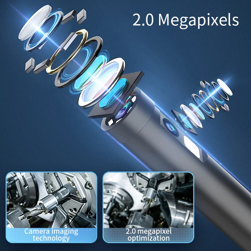 Anesok Android мобильный телефон USB OTG 1080P эндоскопа Гибкая Змея Видеоскоп inspection камера видео Автомобильный бороскоп