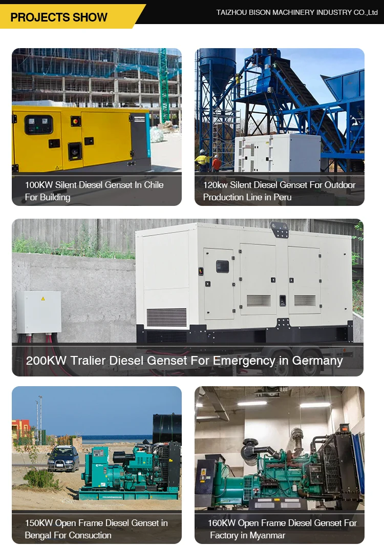 380 Volz Diesel Powered Dynamo 20kw 25kva Trailer Type Generating Set