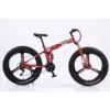 Red Folding Snow 3-Wheel Drive