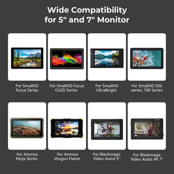SmallRig H21 Quick Release Slide Monitor Support 4487 detail image
