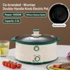 26cm double-handle knob single-layer (black interior)